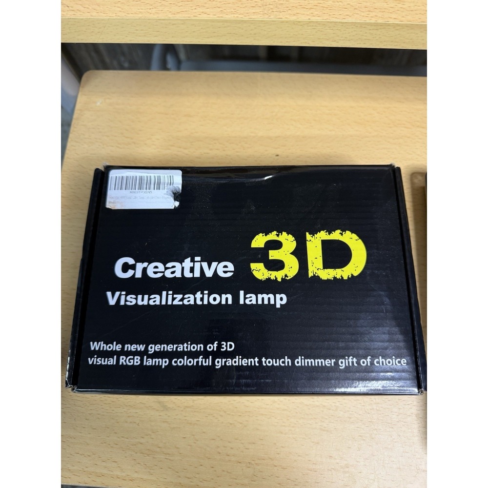 Creative 3D Visualization Lamp Visual RGB Lamp Colorful Hogwarts
